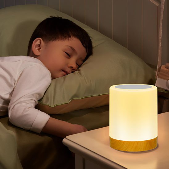 Lampe de chevet tactile
